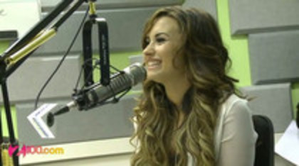 Demi Lovato In-Studio - Z100 New York (119)