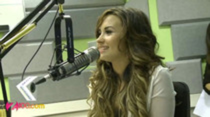 Demi Lovato In-Studio - Z100 New York (527)