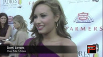 Demi Lovato at Padres Contra El Cancer Event (4) - Demilush at Padres Contra El Cancer Event Interview Part oo1