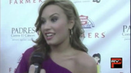 Demi Lovato at Padres Contra El Cancer Event (13)