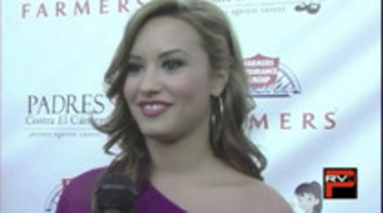 Demi Lovato at Padres Contra El Cancer Event (978) - Demilush at Padres Contra El Cancer Event Interview Part oo3