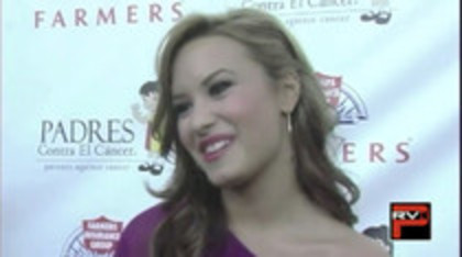 Demi Lovato at Padres Contra El Cancer Event (1017) - Demilush at Padres Contra El Cancer Event Interview Part oo3