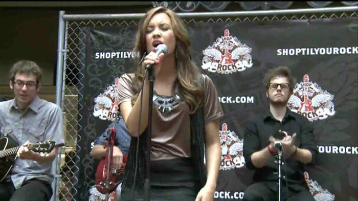 Demi Lovato  Live at Glendale Galleria  in LA for Cambio in HD 03228 - Demilush - Live at Glendale Galleria in LA for Cambio Part oo6