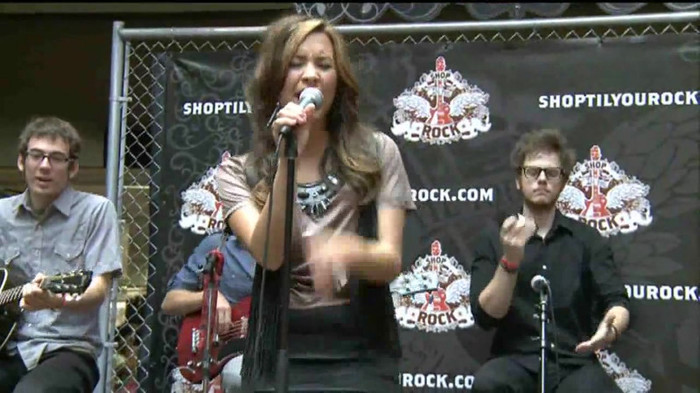 Demi Lovato  Live at Glendale Galleria  in LA for Cambio in HD 03236 - Demilush - Live at Glendale Galleria in LA for Cambio Part oo6