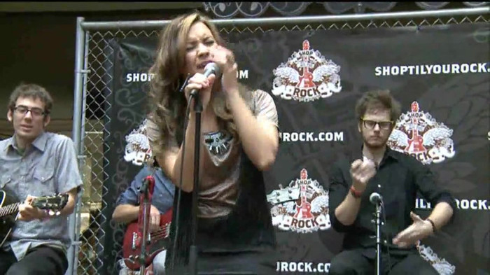 Demi Lovato  Live at Glendale Galleria  in LA for Cambio in HD 03246 - Demilush - Live at Glendale Galleria in LA for Cambio Part oo6