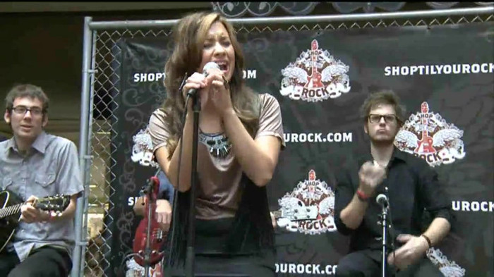 Demi Lovato  Live at Glendale Galleria  in LA for Cambio in HD 03267 - Demilush - Live at Glendale Galleria in LA for Cambio Part oo6