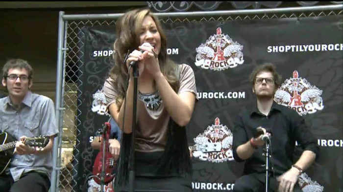 Demi Lovato  Live at Glendale Galleria  in LA for Cambio in HD 03270 - Demilush - Live at Glendale Galleria in LA for Cambio Part oo6