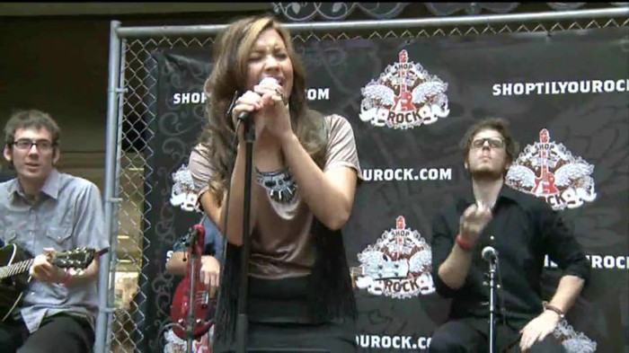 Demi Lovato  Live at Glendale Galleria  in LA for Cambio in HD 03274 - Demilush - Live at Glendale Galleria in LA for Cambio Part oo6