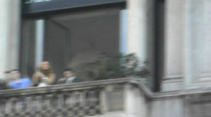 Outside of the Mondadori Multicenter balcony in Milan (75)