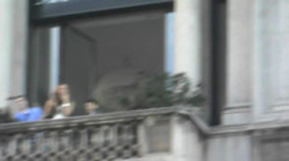 Outside of the Mondadori Multicenter balcony in Milan (67) - Demilush - Outside of the Mondadori Multicenter balcony in Milan Part oo1