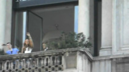 Outside of the Mondadori Multicenter balcony in Milan (95)