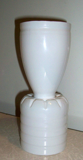 8 - Confectionarea unui ghiveci dintr-o sticla de lapte