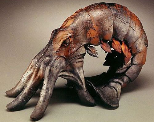 beth-cavener-stichter-hand-shrimp-cthulhu