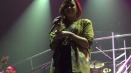 Demi Lovato - My Love is Like A Star - Soundcheck (13) - Demilush - My Love is Like A Star Soundcheck Part oo1