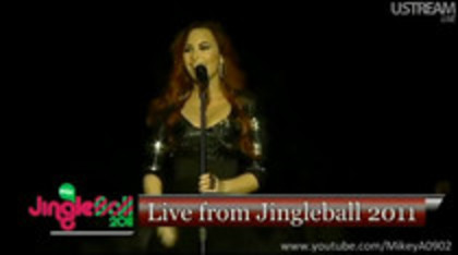 Demi Lovato My Love is Like a Star live - Jingle Ball 2011 (1)