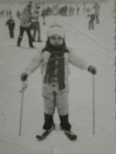 Fotografie1832; Tot eu la 3 ani pe ski
