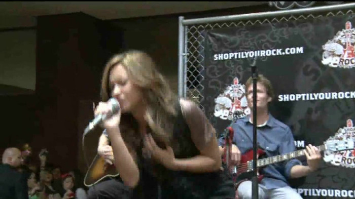 Demi Lovato  Live at Glendale Galleria  in LA for Cambio in HD 04787 - Demilush - Live at Glendale Galleria in LA for Cambio Part oo9