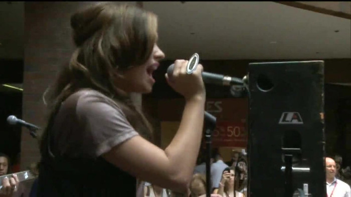 Demi Lovato  Live at Glendale Galleria  in LA for Cambio in HD 05109 - Demilush - Live at Glendale Galleria in LA for Cambio Part o10