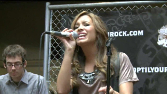 Demi Lovato  Live at Glendale Galleria  in LA for Cambio in HD 05895 - Demilush Live at Glendale Galleria in LA for Cambio Part o11