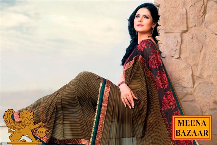  - Zarine Khan PhotoShoot Collection Meena BaZaar