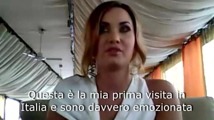 Demi Lovato - Message for her Italian Fans 249 - Demilush - Message for her Italian Fans