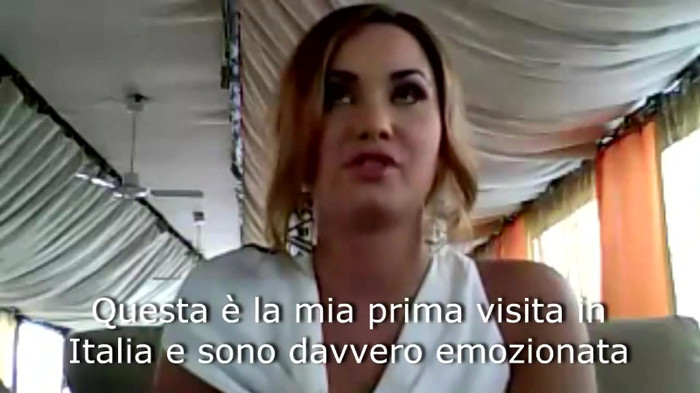Demi Lovato - Message for her Italian Fans 250 - Demilush - Message for her Italian Fans