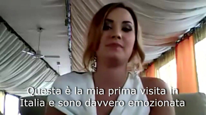 Demi Lovato - Message for her Italian Fans 276 - Demilush - Message for her Italian Fans