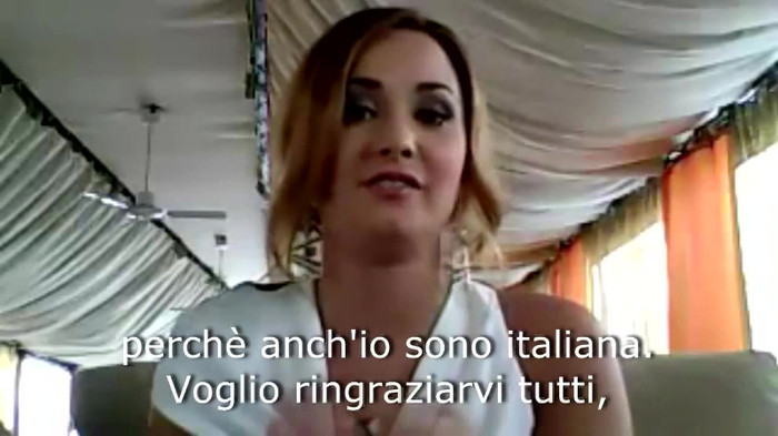 Demi Lovato - Message for her Italian Fans 325