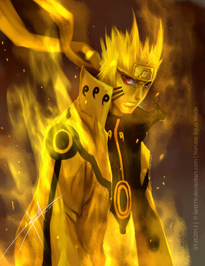 naruto_bijuu_mode_by_lariz19-d4nkmy8