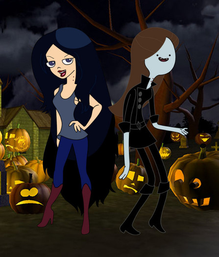 halloween__marceline_n_vanessa_by_theedministrator765-d31at9w