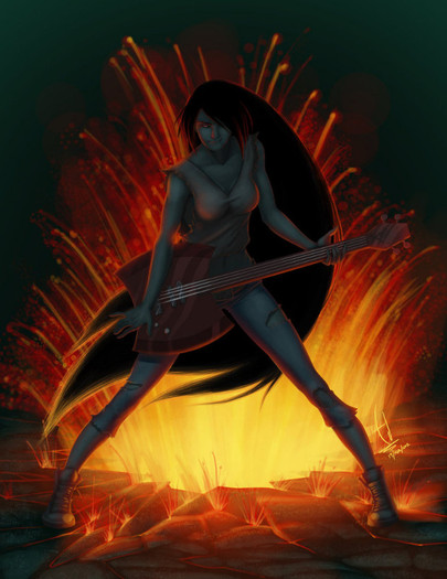 marceline_illustrated___by_ederlunac-d4tfxtw