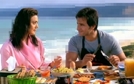 in fine..mancau ei micul dejun..