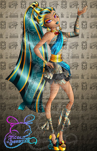 monster_high__nefera_denile_by_nemoturunen-d4s1h9v