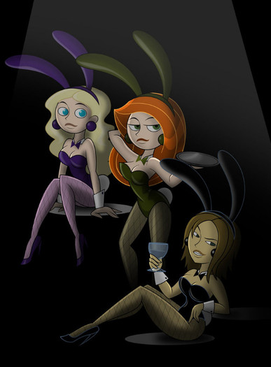commission__cheer_bunnies_by_javidluffy-d47z44a - Kim Possible