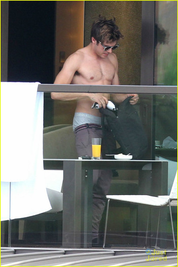  - Shirtless at Sydney Hotel