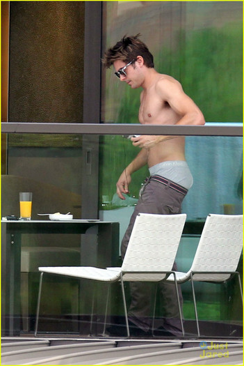  - Shirtless at Sydney Hotel