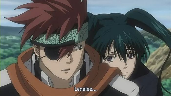 Lavi and Lenalee