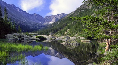 Parcul-National-Rocky-Mountain; Situat in Colorado, parcul cuprinde 724 de km de rauri, are aproximativ 150 de lacuri, si are, de as
