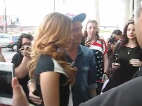 Demi Lovato In Milan - Outside Her Hotel 0317