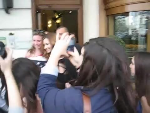 Demi Lovato In Milan - Outside Her Hotel 0702 - Demilush In Milan - Outside Her Hotel Part oo1