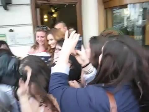 Demi Lovato In Milan - Outside Her Hotel 0706 - Demilush In Milan - Outside Her Hotel Part oo1