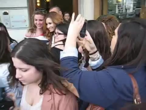 Demi Lovato In Milan - Outside Her Hotel 0712