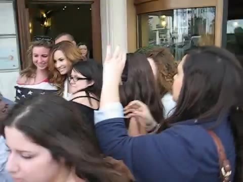 Demi Lovato In Milan - Outside Her Hotel 0716 - Demilush In Milan - Outside Her Hotel Part oo1