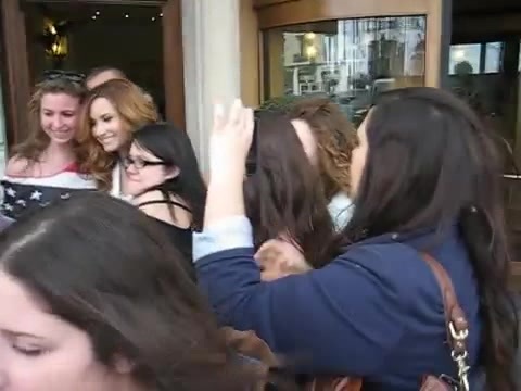 Demi Lovato In Milan - Outside Her Hotel 0719 - Demilush In Milan - Outside Her Hotel Part oo1
