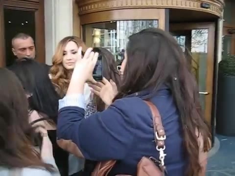 Demi Lovato In Milan - Outside Her Hotel 0785 - Demilush In Milan - Outside Her Hotel Part oo1