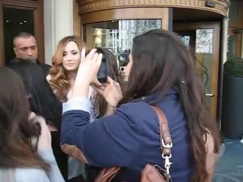 Demi Lovato In Milan - Outside Her Hotel 0786 - Demilush In Milan - Outside Her Hotel Part oo1