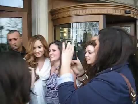 Demi Lovato In Milan - Outside Her Hotel 0809
