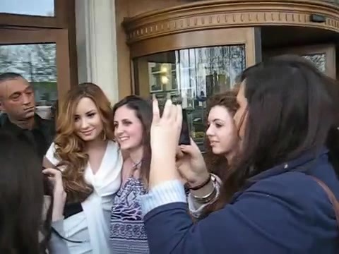 Demi Lovato In Milan - Outside Her Hotel 0813 - Demilush In Milan - Outside Her Hotel Part oo1
