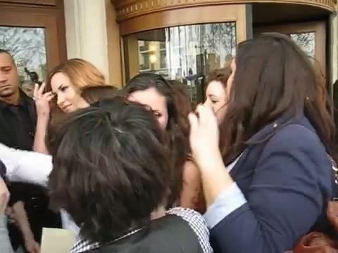 Demi Lovato In Milan - Outside Her Hotel 0906 - Demilush In Milan - Outside Her Hotel Part oo1