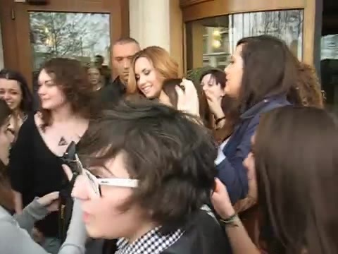 Demi Lovato In Milan - Outside Her Hotel 0956 - Demilush In Milan - Outside Her Hotel Part oo1